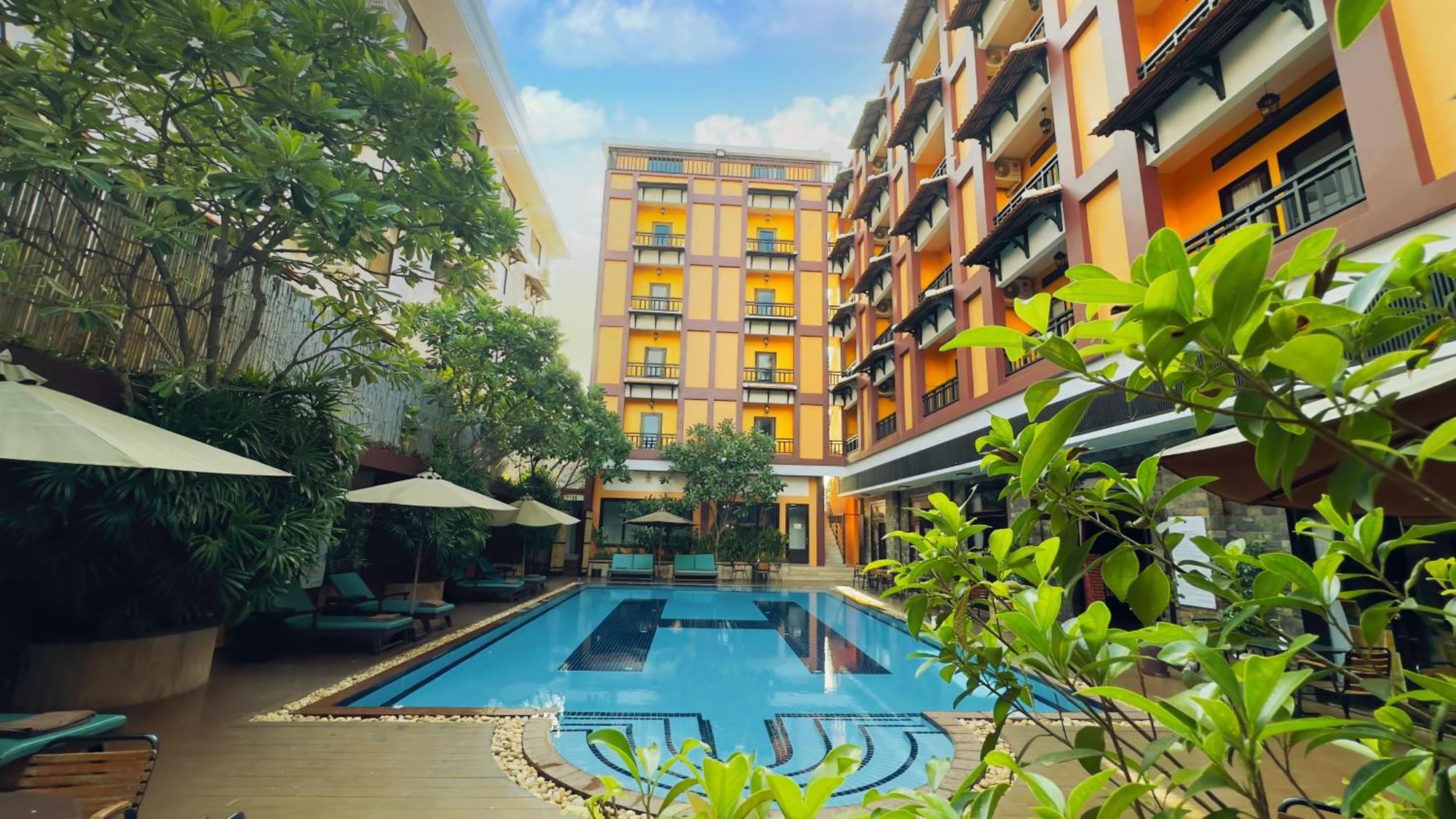 Sokchea Angkor Hotel Сіємреап Екстер'єр фото